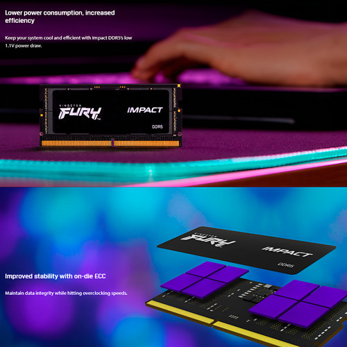Memoria Ram Ddr5 16gb 4800mhz Sodimm Kingston Para Laptop