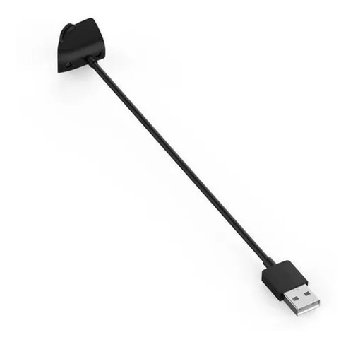 Imagem 2 de 4 de Carregador Para Smartwatch Galaxy Relógio Fit E Smr375 Preto