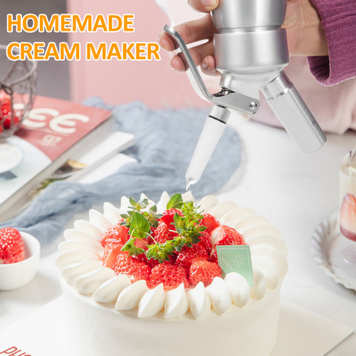 Batidor De Crema Con Dispensador De Puntas De Crema, Crema V