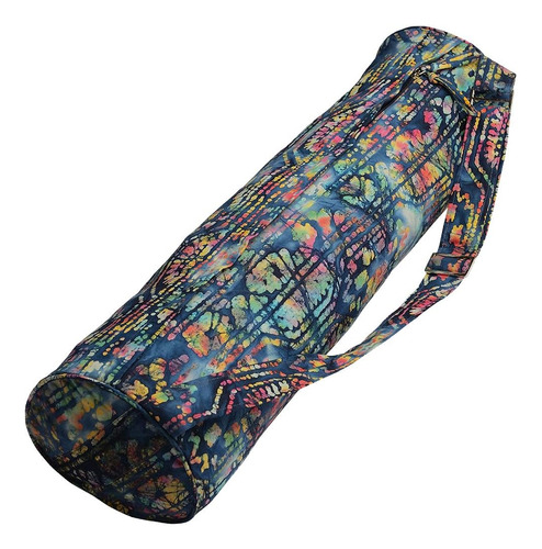 Bolsa De Esterilla De Yoga Hugger Mugger Batik - Azul - Herm