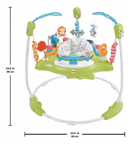 Fisher-price Diversiones En El Gimnasio Color Multicolor (us