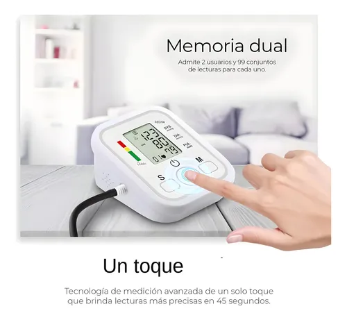 Oxímetro De Dedo Mas Aparato Pres. Digital Automático