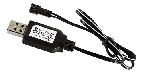 Cargador De Batería Modelo 2xrc Cable 4.8v 250ma Balance