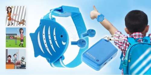 Pulsera Sonora P/robo Pérdida Objetos Personas Alarma Pilas