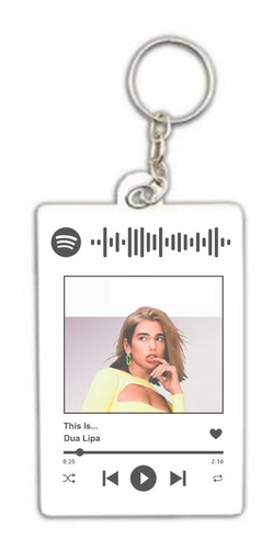 Imagem 1 de 1 de Chaveiro Acrílico Coleção Spotify - This Is...