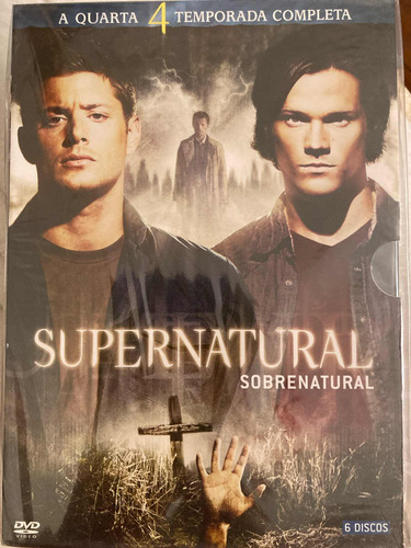 Dvd Supernatural 4a Temporada Completa- Original E Lacrado