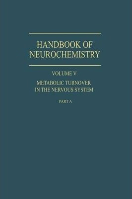 Libro Metabolic Turnover In The Nervous System - Sidney R...