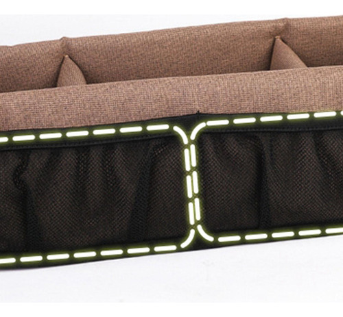 Bolsa Colgante Para Cochecito Con Múltiples Compartimentos,