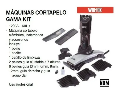 Gama corta pelo 6 en 1 clearance