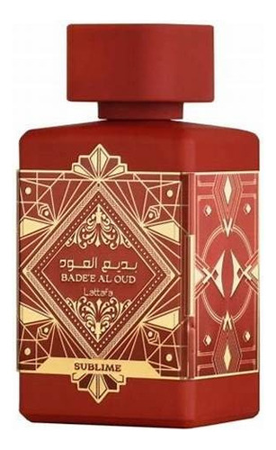 Perfume Lattafa Bade'e Al Oud Sublime Edp Unisex 100 Ml