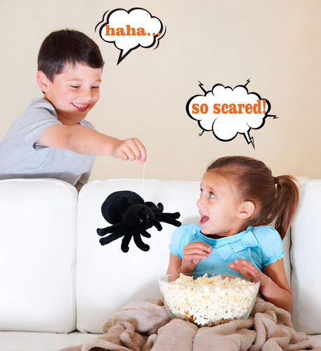 Hwd Muñecas De Araña De Peluche Suaves, Lindos Animales D.