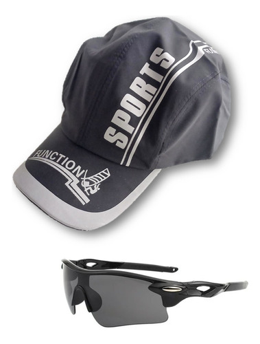 Gorra Deportiva + Anteojos. Running. Fitness. Ciclismo