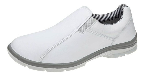 Sapato Social Branco Couro Masculino Feminino Epi Ca Médico