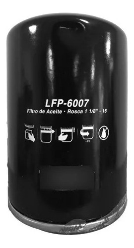 Filtro Aceite Winner  Lfp-6007/51798 Izusu Fvr, Mitsubishi