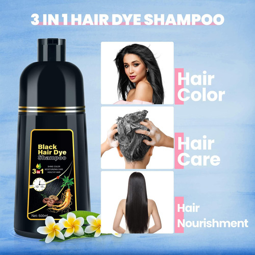 Iiimeidu ChampĂș Para Tinte Capilar Para Cobertura De Canas,