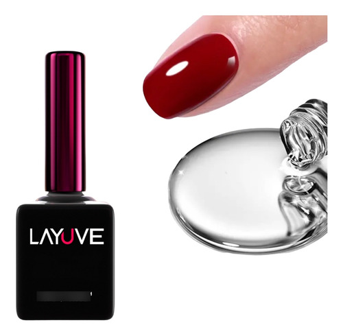 Top Coat Color Gel - Marca Layuve - Uñas - Polygel