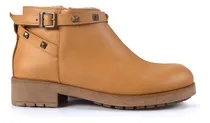 Comprar Botas Borcegos Mujer Cuero Citadina Tachas Taco Bajo Gera