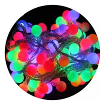 Comprar Guirnalada Luces Multicolor Led De Bolitas Luces Navidad Luces Multicolor Bola Opaca