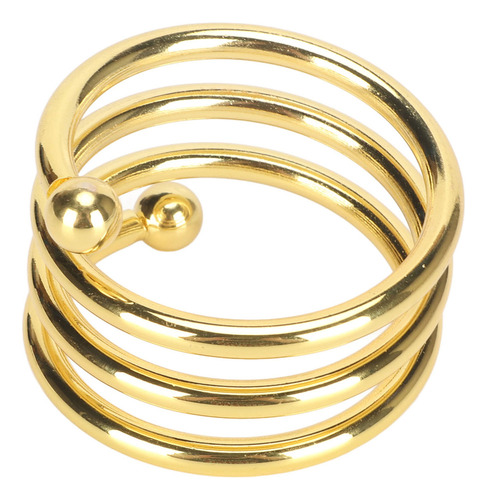 Servilleteros, 5 Unidades, Anillos De Metal Galvanizado, Col