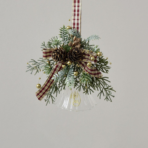 Adorno De Campana De Navidad, Decoración Colgante Estilo E