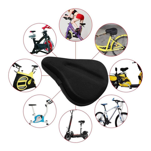 Imagen 2 de 8 de Forro Para Asiento De Bicicleta