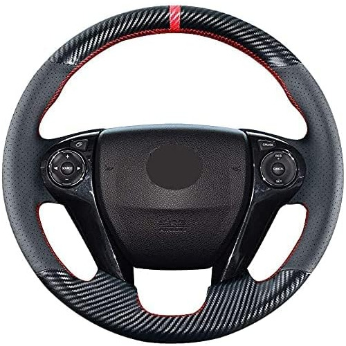 Funda De Volante De Fibra De Carbono Coser Diy Honda Ac...