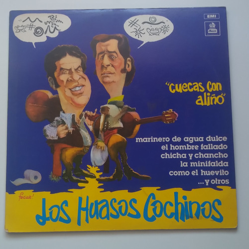 Lp Los Huasos Cochinos - Cuecas Con Aliño. J