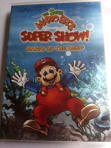 Imagen 1 de 4 de Super Mario Bros. Super Show Serie Mario Of The Deep Dvd