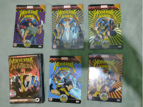 Wolwerine Y Los X-men Completa Serie Animada En Español Dvd