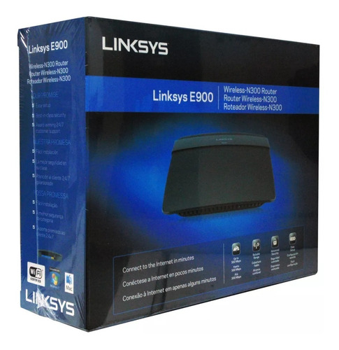 Router Inalambrico Linksys E900 Wireless N-300 Mbps Wifi