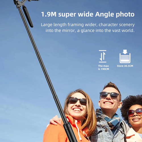 Selfie Stick Selfie Selfie Extensible Transmisión De Vídeo E