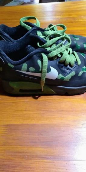 Zapatillas Nike Air Max Verde Fluor | MercadoLibre 📦