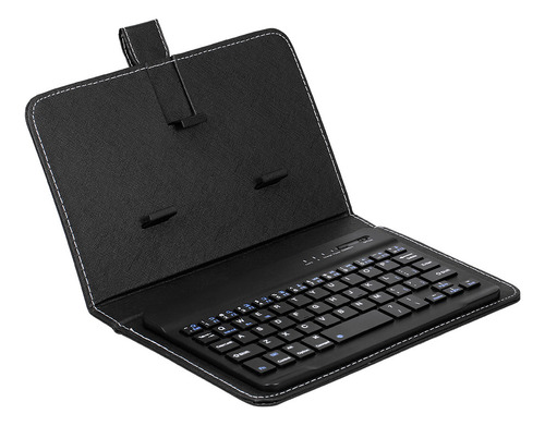 Asd Teclado Inalámbrico Portátil De Cuero Pu Bt For