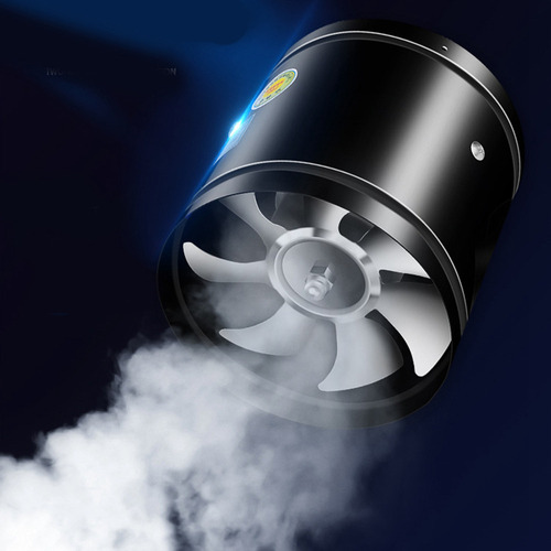 A Ventilador De Duto, Ventilação Potente, Motor De Fio De