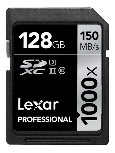Cartão de memória Lexar LSD128CRB-1000  Professional 1000x 128GB