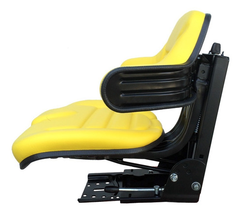 Butaca Para Tractor Universal Con Riñonera Negro