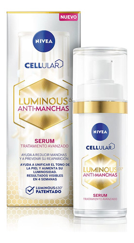 Serum Facial  Luminous Tratamiento Avanzado Reduce Nivea