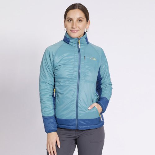 Parka Baker Double Face Mujer Azul Marino