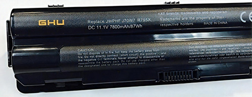 Bateria 87wh 9 Celdas Jwphf R795x Para Dell Xps 14 L401x 15 L502x L501x 17 L702x L701x 61yd0 P/n P11f 312-1123 312-1127