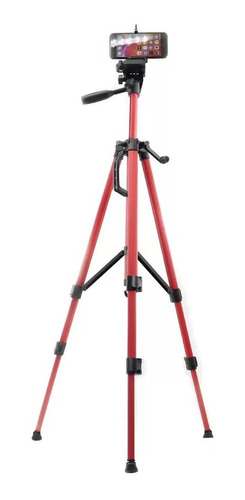 Tripode Aluminio 1.35 Mt 3 Tramos Funda Y Caja