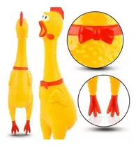 Comprar 10 Pollo Chillon Hule Juguete Broma Chico 17cm Fiestamayoreo