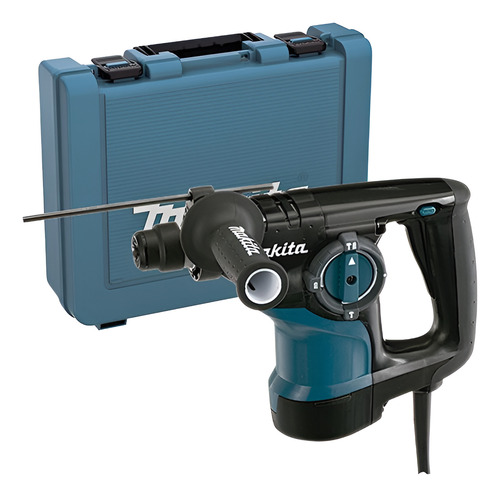 Martillo Demoledor 800w Vvr Sds Plus Hr2810 Makita Color Azul Acero