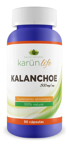 Kalanchoe 90 Cápsulas 500 Mg Fortalecé Sisteme Inmune