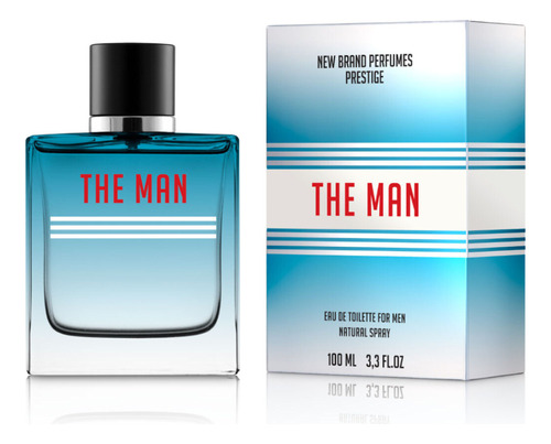 New Brand Prestige The Man Edt 100ml Silk Perfumes Original