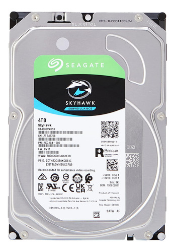 Disco Duro Seagate 4tb Sata Iii 3.5 In Pc/dvr/nvr Vigilancia