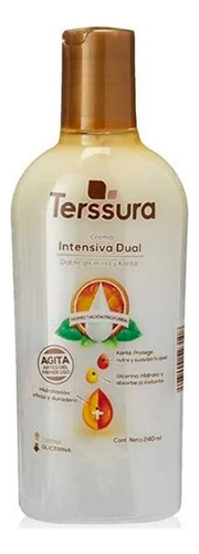 Terssura Crema Intensiva Dual Doble Glicerina Y Karité 240ml