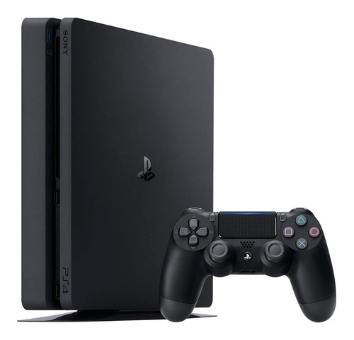 Sony Playstation 4 Slim 500gb Standard Color  Negro Azabache