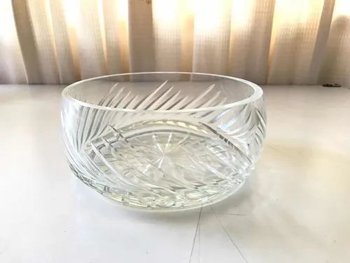 Ensaladera De Cristal Checo (Usado)