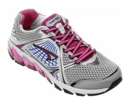 Tênis Tryon Feminino Primal W Cinza/ Rosa - Pisada Neutra | Mercado Livre
