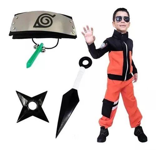 Fantasia Kakashi Hatake Naruto Cosplay Infantil Ao Adulto